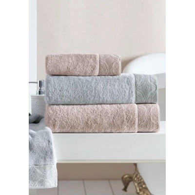 Soft Cotton Osuška HERA s krajkou 85 x 150 cm Mentolová