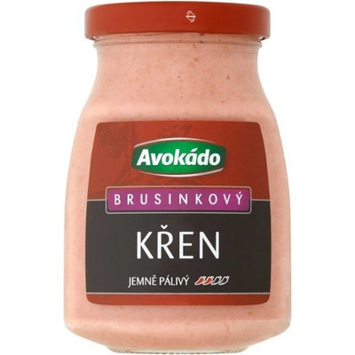Avokádo křen brusinkový jemně palivý 175 g