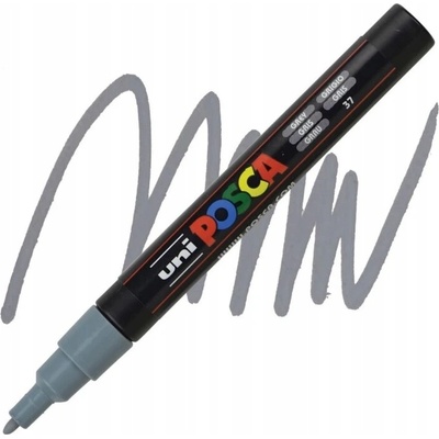 Uni Posca PC-3M sivý