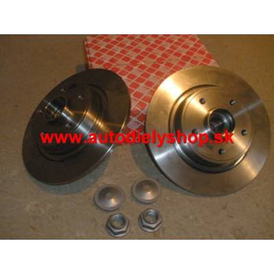 Renault LAGUNA 2/01-05 zadné kotúče Sada L+P s ložiskom / FEBI /