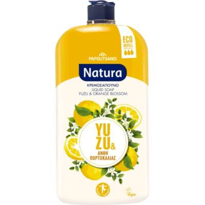 Natura tekuté mydlo Yuzu a pomarančový kvet 900 ml