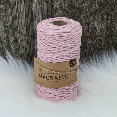Velká vlna Macrame 1,5mm Šípková růže