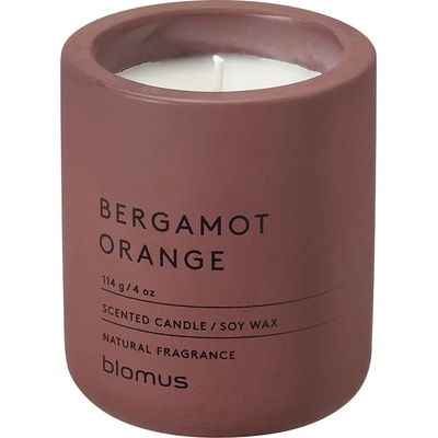 blomus Ароматна свещ FRAGA размер S - цвят Cedar Wood - аромат Bergamot Orange (BLOMUS-69051)