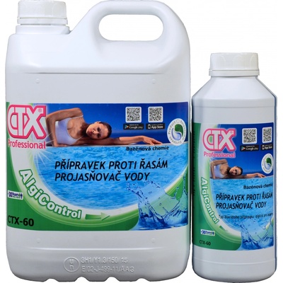 ASTRALPOOL CTX 60 algicidní přípravek s projasňovačem vody 5l