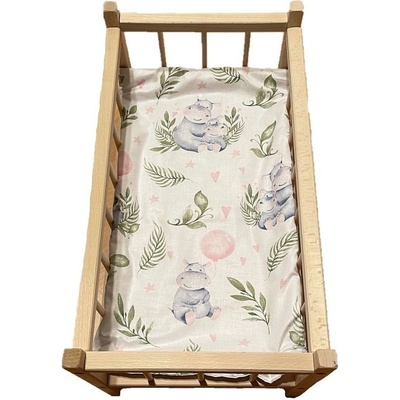 SDS Matrac do postieľky pre bábiky Hrošíky baby 50x28 cm
