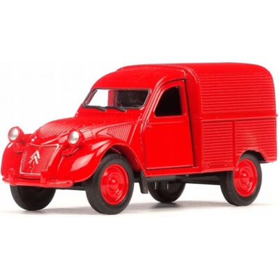 Welly Citroën 2CV Fourgonnette 1:34-39 červená