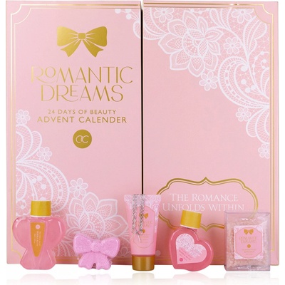Accentra Adventní kalendář ROMANTIC DREAMS v krabičce ve tvaru knihy