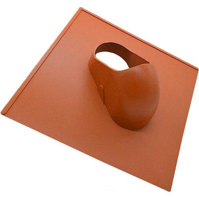 HPI Plastová prostupová taška pro krytinu Cembrit Eternit Capaco Břidlici a šindel šablona 400 x 400 mm na koso průměr průchodu 100 mm antracit 1 ks