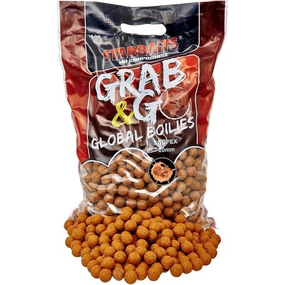 STARBAITS Global boilies 10 kg 20 mm SCOPEX