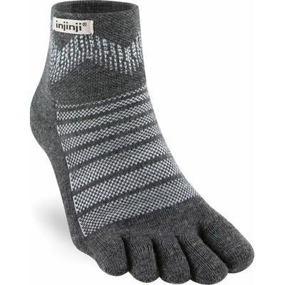 Injinji Outdoor Midweight Mini-Crew Wool prstové ponožky slate