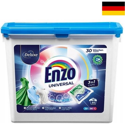 Deluxe Enzo 3in1 Caps kapsule na pranie univerzál 30 PD