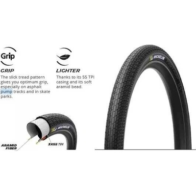MICHELIN PILOT PUMP 26X2.10 COMPETITION LINE KEVLAR TS TLR (240158) Množ. Uni
