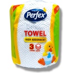 Perfex кухненска хартия, Delux, 420гр, 3 пласта, 1 брой