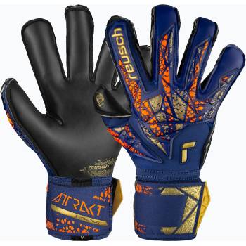 Reusch Вратарски ръкавици Reusch Attrakt Gold X Evolution premium blue/gold/black