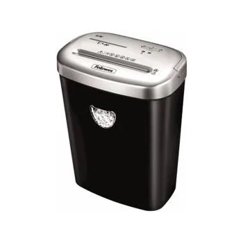 Fellowes Шредер за унищожаване на документи Fellowes Powershred 53C, Cross-Cut, 23 L, 4 x 35 мм, 10 листа / 70 g, 3 мин. работа, Черен / Сребрист, 2030280044