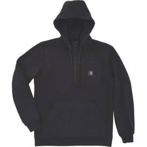 Carhartt WIP Мъжки суичър Carhartt Steel Bridgeport Sweatshirt Hoodie - Black - размер XXL (017-4628-0115)