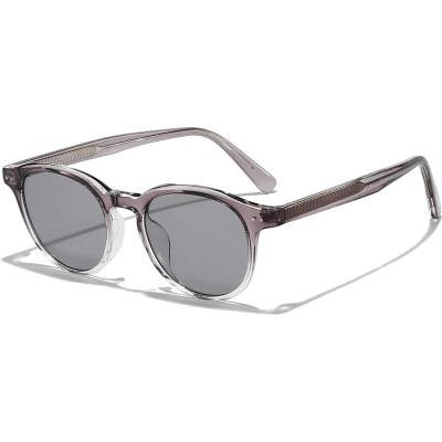 Techsuit Слънчеви очила Techsuit Sunglasses (99046) - унисекс, кръгла TR90 рамка - Лилав