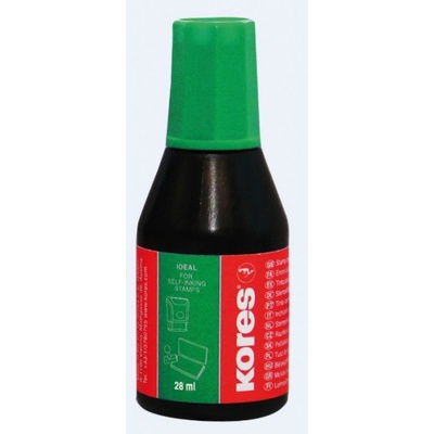 Kores Razítková barva zelená 27 ml