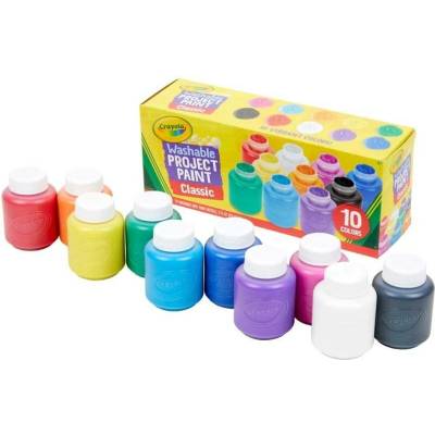 Plakátové barvy Crayola 10 ks x 60 ml