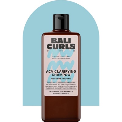 Bali Curls ACV hloubkově čisticí šampon s jablečným octem 200 ml
