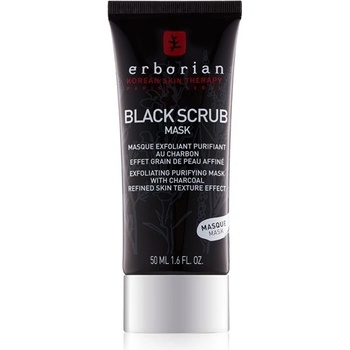Erborian Black Scrub Mask exfoliačná čistiaca pleťová maska 50 ml