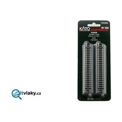 Kato N přímá kolej 4x 124 mm UNITRACK 20-020