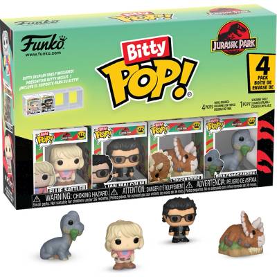 Funko Комплект мини фигури Funko Bitty POP! Movies: Jurassic Park - 4 Pack (Series 1) (113999)
