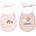 Done by Deer Комплект лигавници с джоб Done by Deer - Happy clouds, powder, 2 броя (1343441)