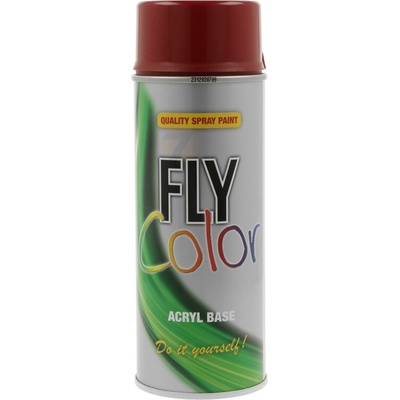 Motip FLY Color akrylová farba v spreji 400 ml RAL 3004 purpurovo červená