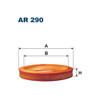Vzduchový filtr Filtron AR290 – Zboží Mobilmania