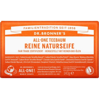 Dr. Bronner's mydlo s čajovníkom 140 g