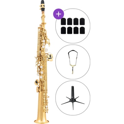 Latone LSS 630 Classic Gold SET Сопран саксофон (LSS630CG-SET)