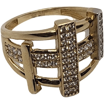 VipGold Златен дамски пръстен 3.41 гр (pr457)