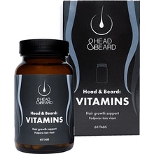 Head and Beard Vitamíny na podporu růstu vlasů a vousů 60 tablet