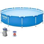 Bestway Градински басейн Bestway 56681, 366 x 76 см с филтърна помпа