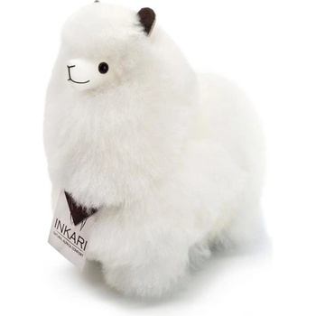 Inkari Inkari Плюшена играчка Алпака Малка Слонова Кост Бяла 23см