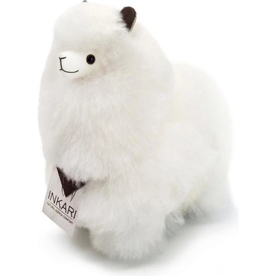 Inkari Inkari Плюшена играчка Алпака Малка Слонова Кост Бяла 23см