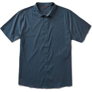 Roark Мъжка риза с копчета Roark Bless Up Shirt - Navy 2 - размер XXL (033-2936-0216)