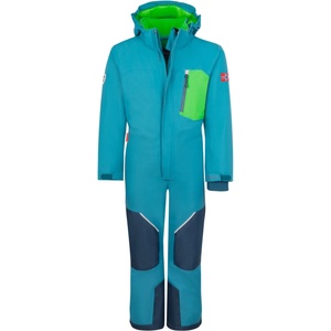 Trollkids Детска грейка Trollkids Kid's Isfjord Snowsuit XT Overall - Dark Marine / Mystic Blue / Fresh Green - размер 86 (EU) (702-4384-0211)