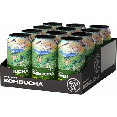 Pragers Kombucha Original 330 ml – Zboží Dáma