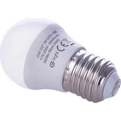 Ecolamp by eLight LED žárovka E27 teplá 3000k 7w 560 lm