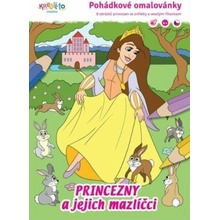 Princezny a jejich mazlíčci Pohádkové omalovánky