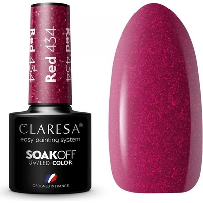 Claresa Gél lak Red 434 5 g