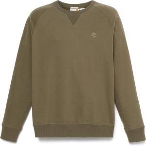 Timberland Мъжки пуловер Timberland Exeter River Loopback Crew Neck Sweatshirt Jumper - Leaf Green / Cassel Earth - размер XL (017-3885-0314)