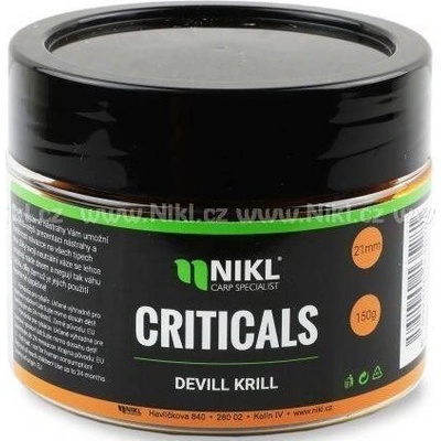 Karel Nikl Criticals boilies Devill Krill 150g 20mm – Sleviste.cz