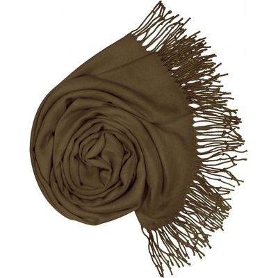 Dámská šála pašmína Carlo Romani tmavě hnědá – Zboží Mobilmania