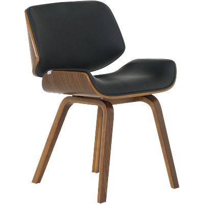 Carmen Трапезен стол КАРМЕН 9976 - орех-черен