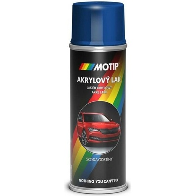 Motip Dupli Autoemail Škoda Modrá Night Fire metalíza 200ml