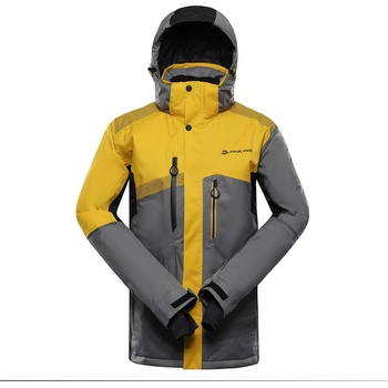 ALPINE PRO Мъжко ски яке с мембрана ptx snow ALPINE PRO DEAR 2 lemon curry ALPINE PRO | Zelen | МЪЖЕ | XS