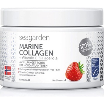 Seagarden Marine Collagen + Vitamin C jahoda 150 g